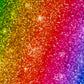 1000 Pieces Jigsaw Puzzle - Rainbow Glitter Gradient (1242)