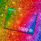 1000 Pieces Jigsaw Puzzle - Rainbow Glitter Gradient (1242)