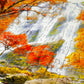 1000 Pieces Jigsaw Puzzle - Autumn Waterfall (1245)