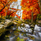 1000 Pieces Jigsaw Puzzle - Autumn Waterfall (1245)