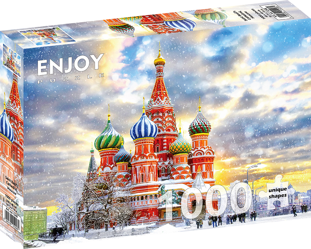1000 Pieces Jigsaw Puzzle - Saint Basil's Cathedral (1248)