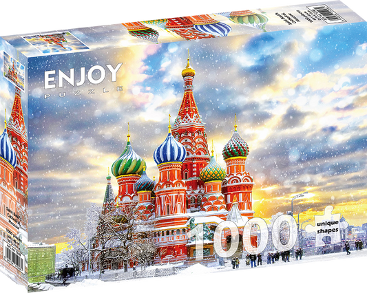1000 Pieces Jigsaw Puzzle - Saint Basil's Cathedral (1248)