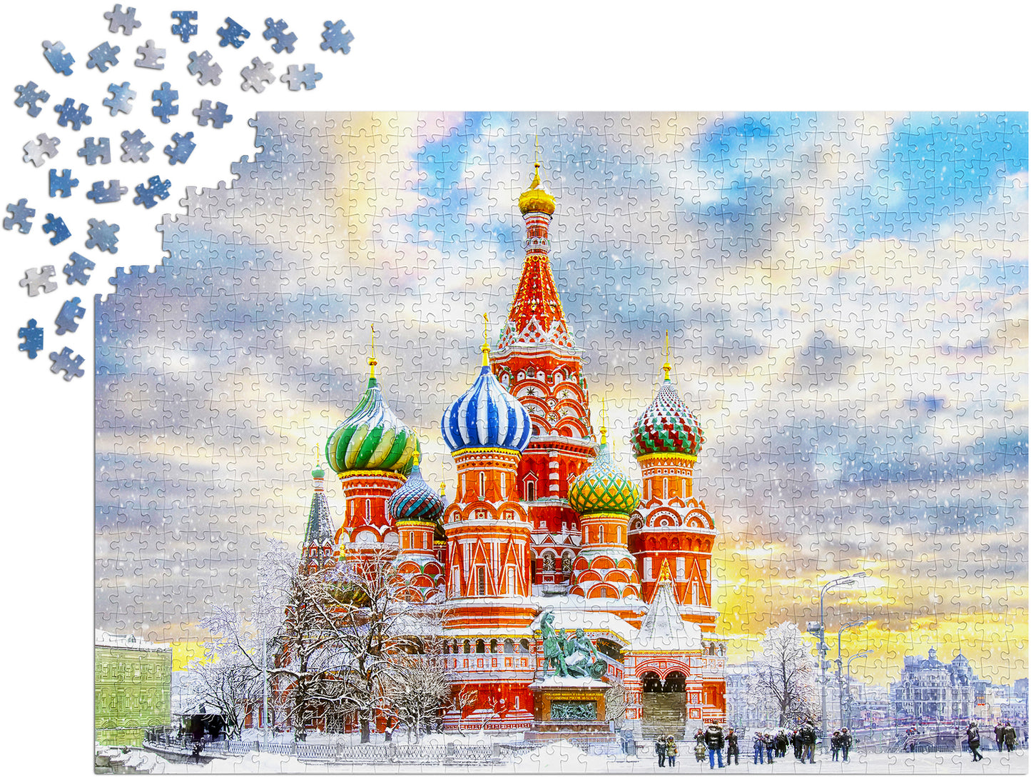 1000 Pieces Jigsaw Puzzle - Saint Basil's Cathedral (1248)