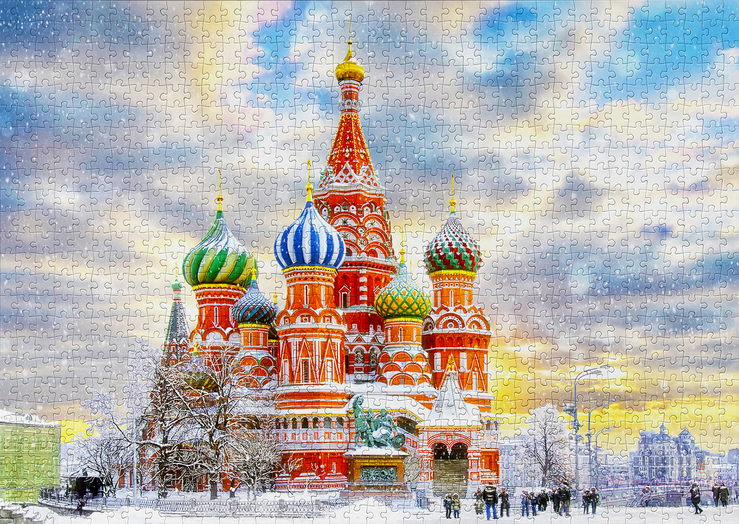 1000 Pieces Jigsaw Puzzle - Saint Basil's Cathedral (1248)