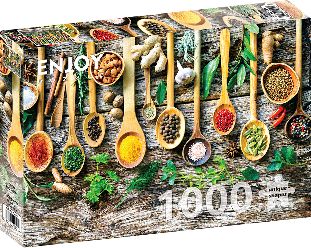 1000 Pieces Jigsaw Puzzle - Herbs and Spices (1254)