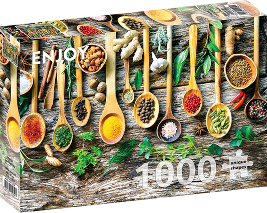 1000 Pieces Jigsaw Puzzle - Herbs and Spices (1254)