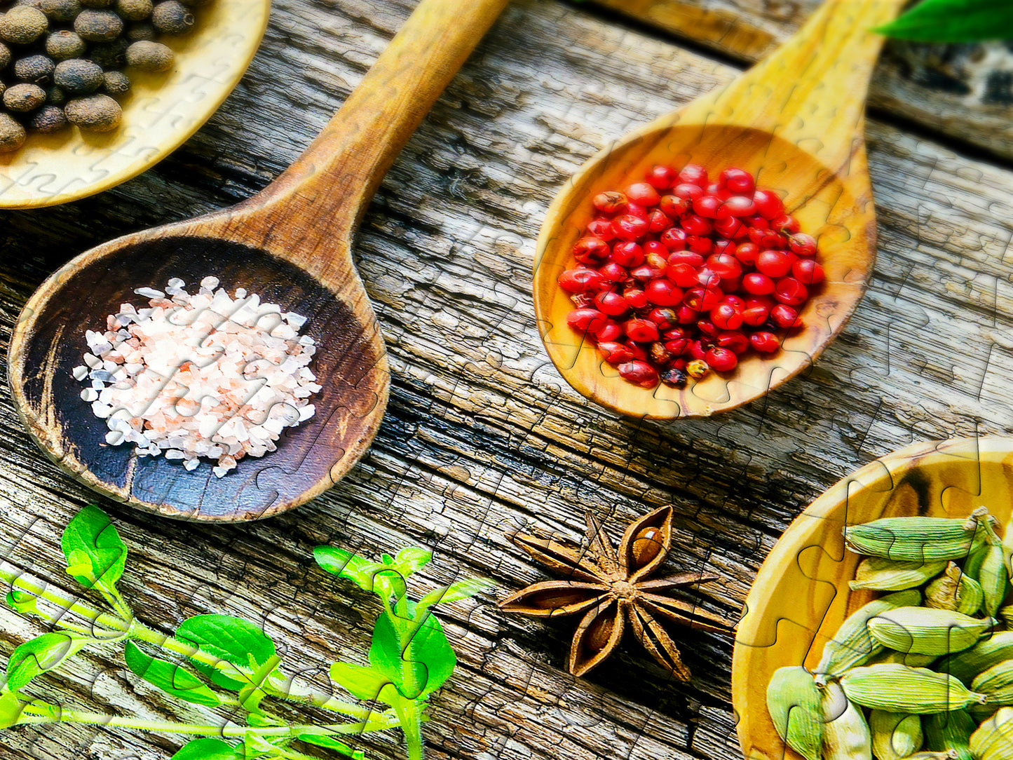 1000 Pieces Jigsaw Puzzle - Herbs and Spices (1254)