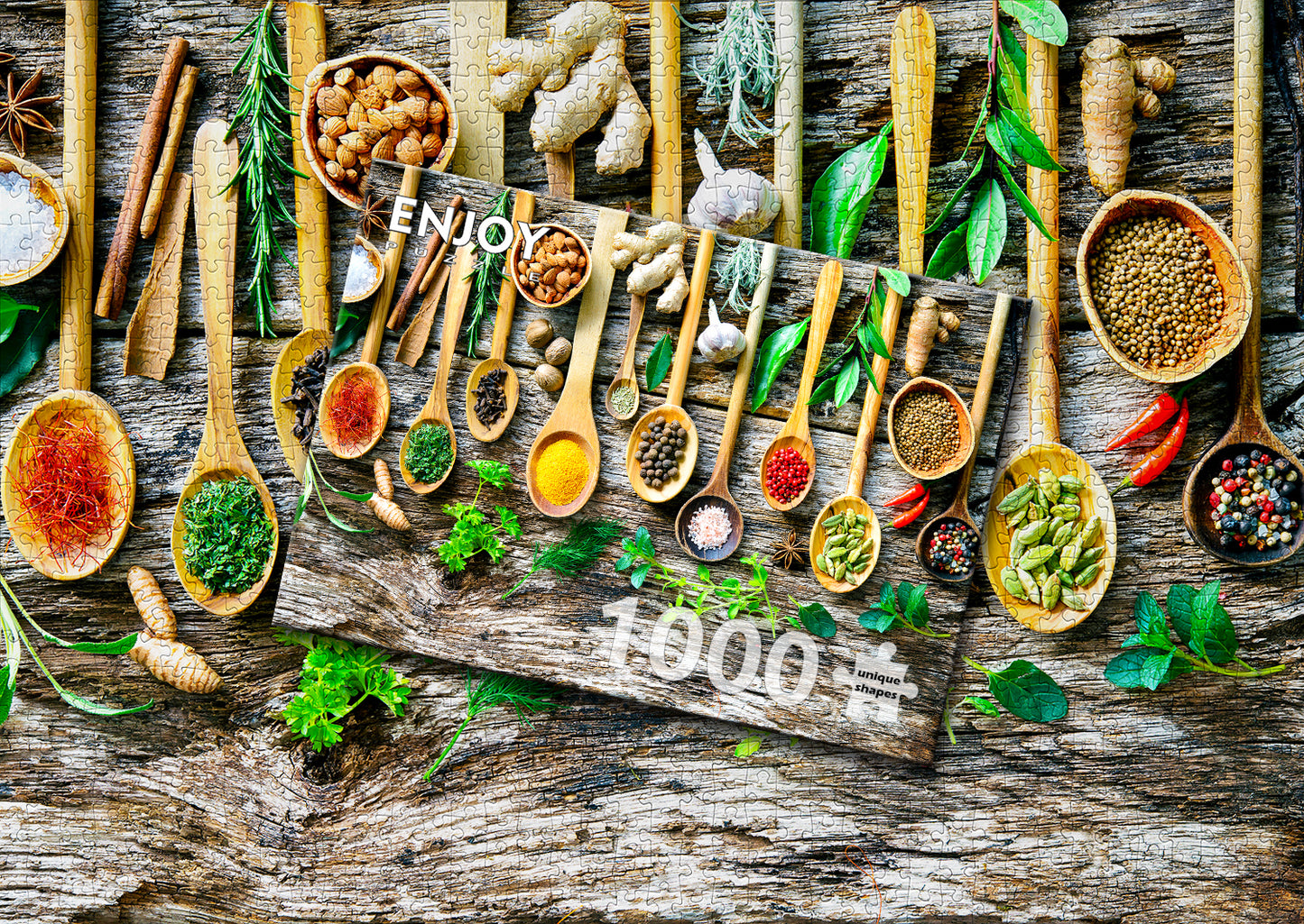 1000 Pieces Jigsaw Puzzle - Herbs and Spices (1254)