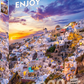 1000 Pieces Jigsaw Puzzle - Sunset over Santorini (1260)