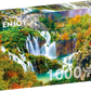 1000 Pieces Jigsaw Puzzle - Plitvice Waterfalls in Autumn (1266)