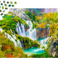 1000 Pieces Jigsaw Puzzle - Plitvice Waterfalls in Autumn (1266)