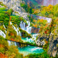 1000 Pieces Jigsaw Puzzle - Plitvice Waterfalls in Autumn (1266)