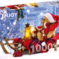 1000 Pieces Jigsaw Puzzle - Teddy Bears with Santa Hats (1269)