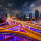 1000 Pieces Jigsaw Puzzle - Shanghai Downtown at Night (1275)