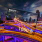 1000 Pieces Jigsaw Puzzle - Shanghai Downtown at Night (1275)