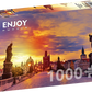 1000 Pieces Jigsaw Puzzle - Charles Bridge at Sunset (1284)