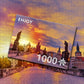 1000 Pieces Jigsaw Puzzle - Charles Bridge at Sunset (1284)