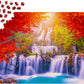 1000 Pieces Jigsaw Puzzle - Thee Lor Su Waterfall in Autumn (1287)