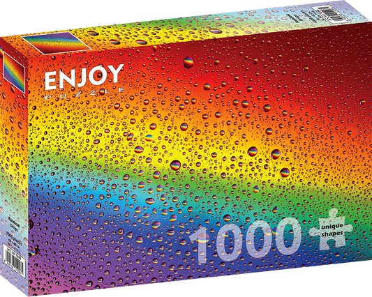 1000 Pieces Jigsaw Puzzle - Rainbow Drops (1296)