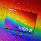 1000 Pieces Jigsaw Puzzle - Rainbow Drops (1296)