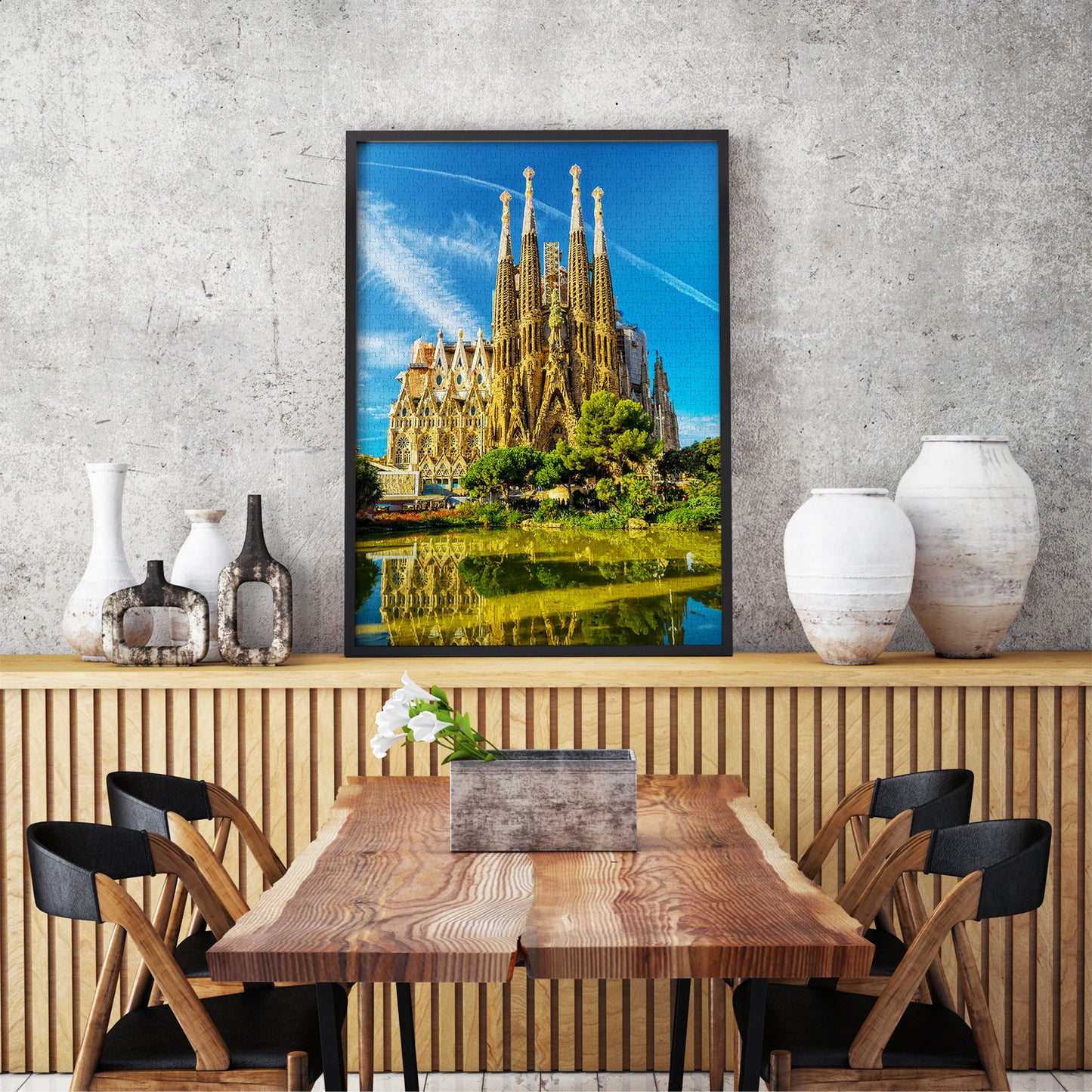 1000 Pieces Jigsaw Puzzle - Sagrada Familia Basilica (1299)