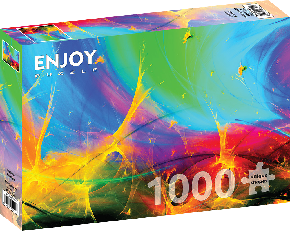 1000 Pieces Jigsaw Puzzle - Gradient Fractals (1314)