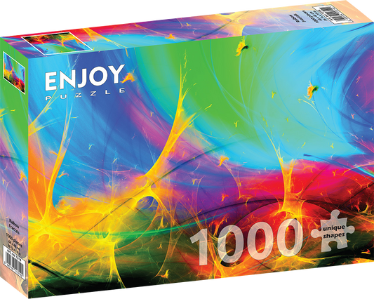 1000 Pieces Jigsaw Puzzle - Gradient Fractals (1314)