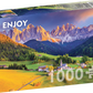 1000 Pieces Jigsaw Puzzle - Church in Dolomites Mountains (1320)