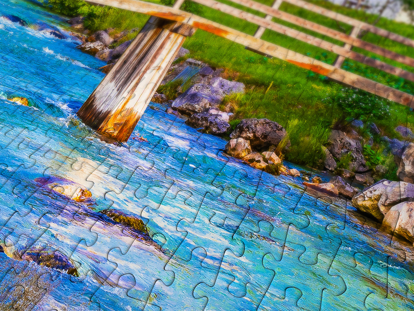 1000 Pieces Jigsaw Puzzle - Small Church in Ramsau (1323)