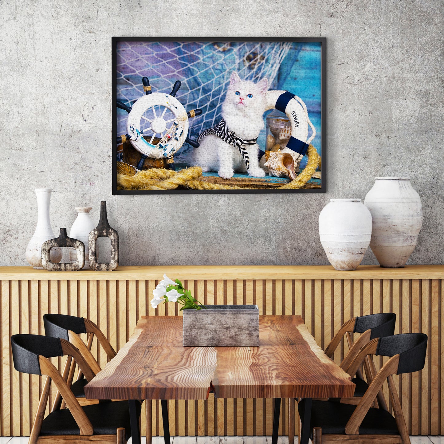 1000 Pieces Jigsaw Puzzle - Captain Kitten (1329)