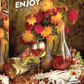 1000 Pieces Jigsaw Puzzle - Dahlias and Wine (1332)