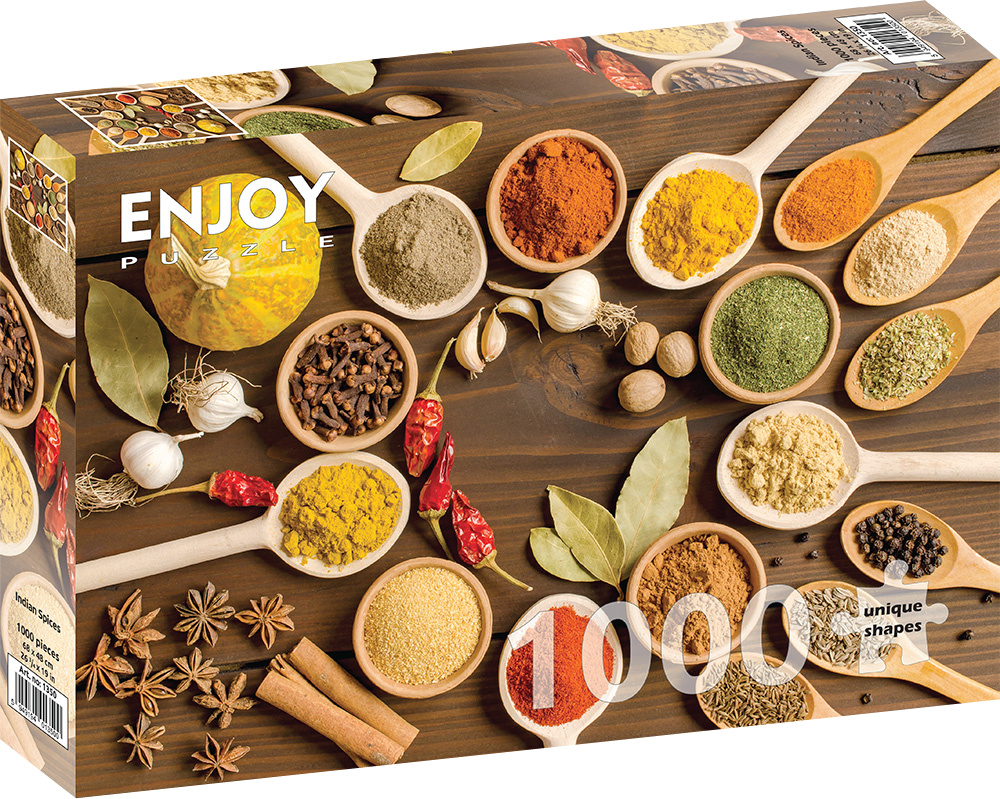 1000 Pieces Jigsaw Puzzle - Indian Spices (1350)