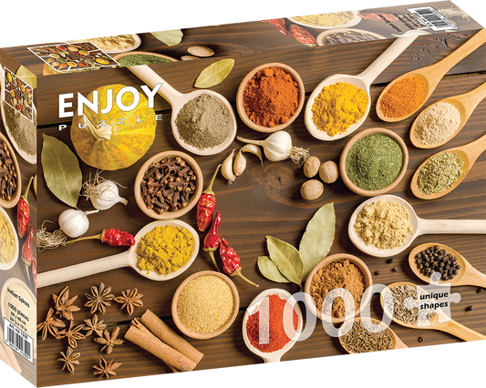 1000 Pieces Jigsaw Puzzle - Indian Spices (1350)