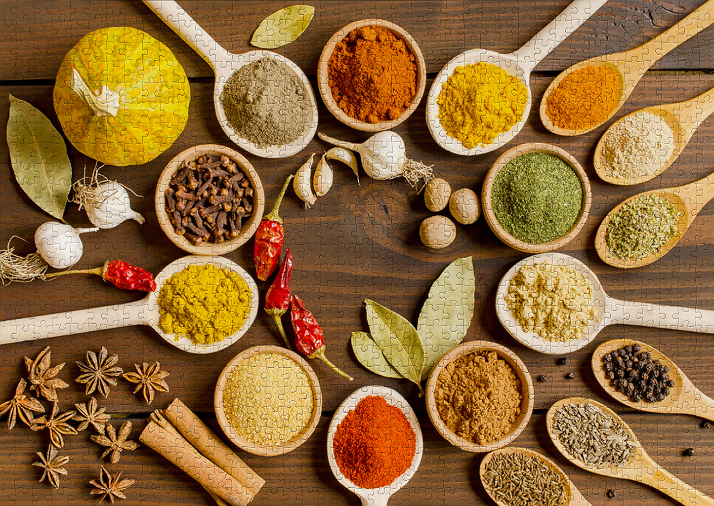 1000 Pieces Jigsaw Puzzle - Indian Spices (1350)