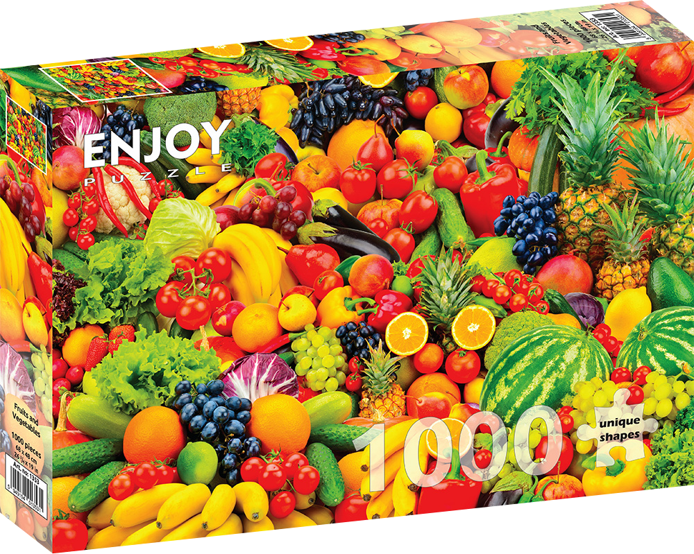 1000 Pieces Jigsaw Puzzle - Fruits and Vegetables (1353)