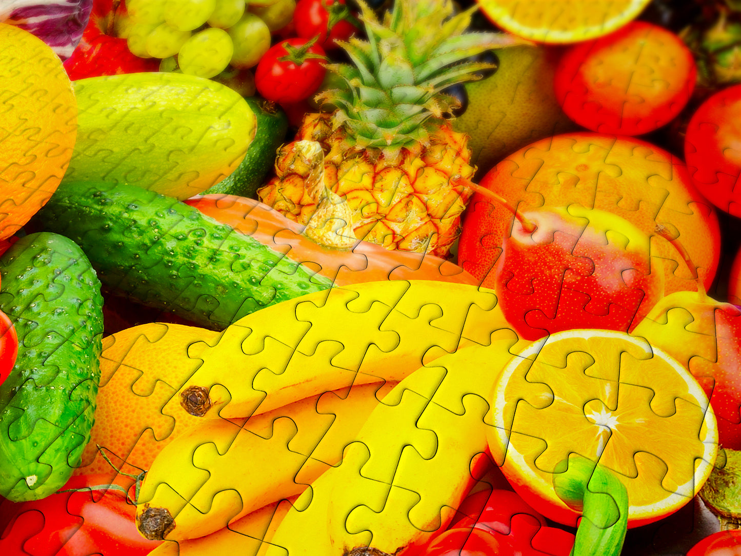 1000 Pieces Jigsaw Puzzle - Fruits and Vegetables (1353)