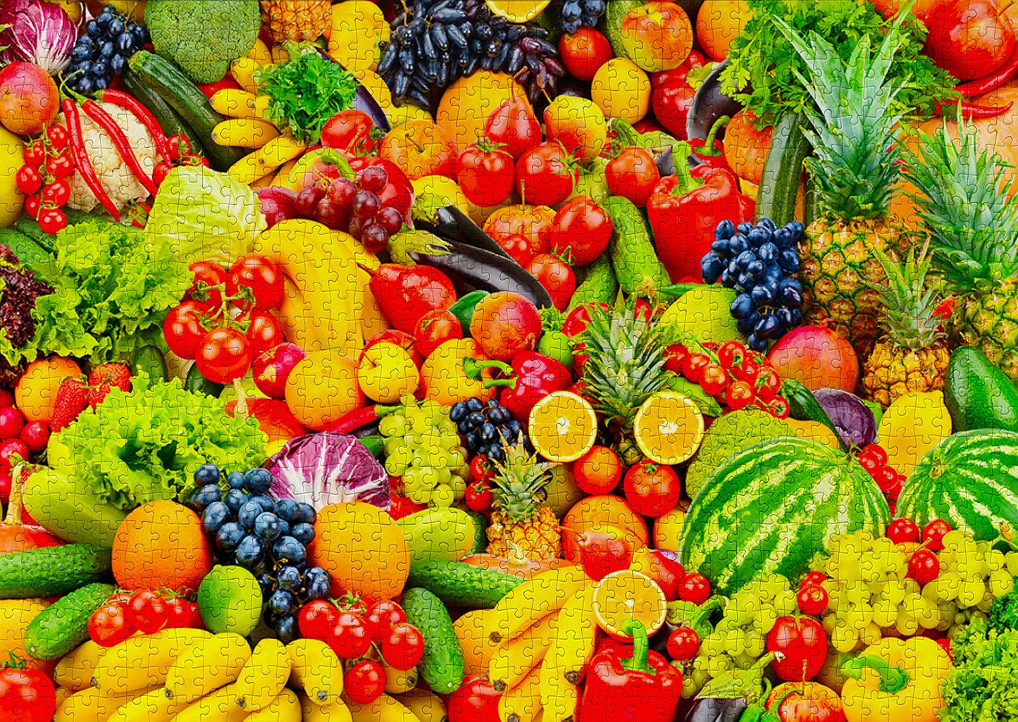 1000 Pieces Jigsaw Puzzle - Fruits and Vegetables (1353)