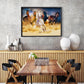 1000 Pieces Jigsaw Puzzle - Horses Running in the Desert (1356)