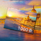 1000 Pieces Jigsaw Puzzle - Hungarian Parliament at Sunset (1362)