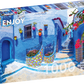 1000 Pieces Jigsaw Puzzle - Turquoise Street in Chefchaouen (1365)