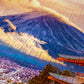 1000 Pieces Jigsaw Puzzle - Fuji Mountain in Spring (1368)