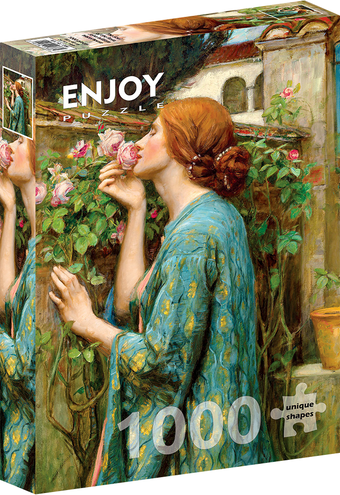 1000 Pieces Jigsaw Puzzle - John William Waterhouse: The Soul of the Rose (1386)