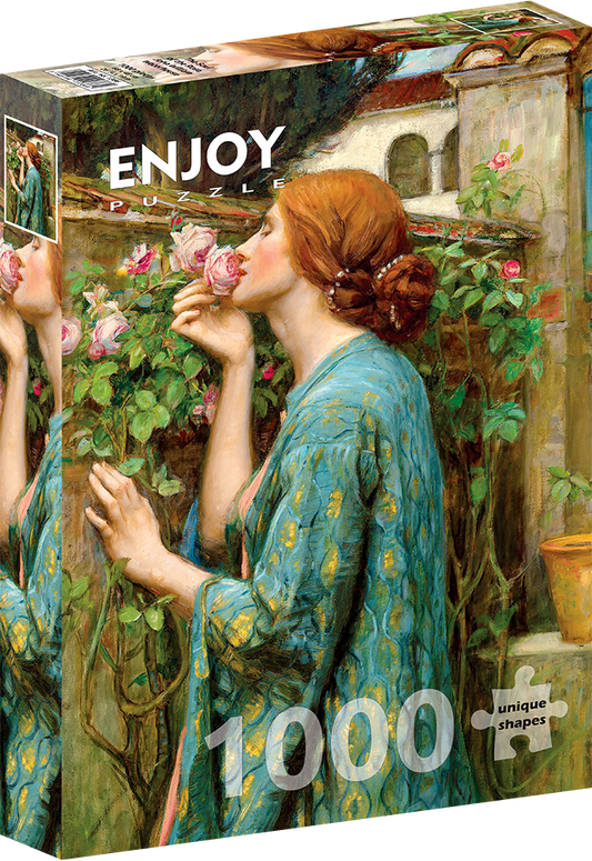1000 Pieces Jigsaw Puzzle - John William Waterhouse: The Soul of the Rose (1386)