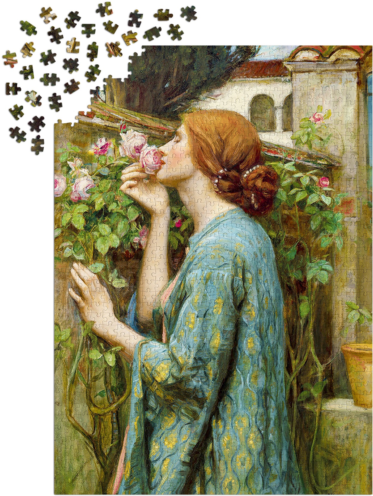 1000 Pieces Jigsaw Puzzle - John William Waterhouse: The Soul of the Rose (1386)