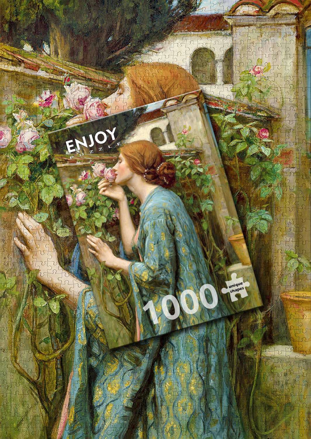 1000 Pieces Jigsaw Puzzle - John William Waterhouse: The Soul of the Rose (1386)