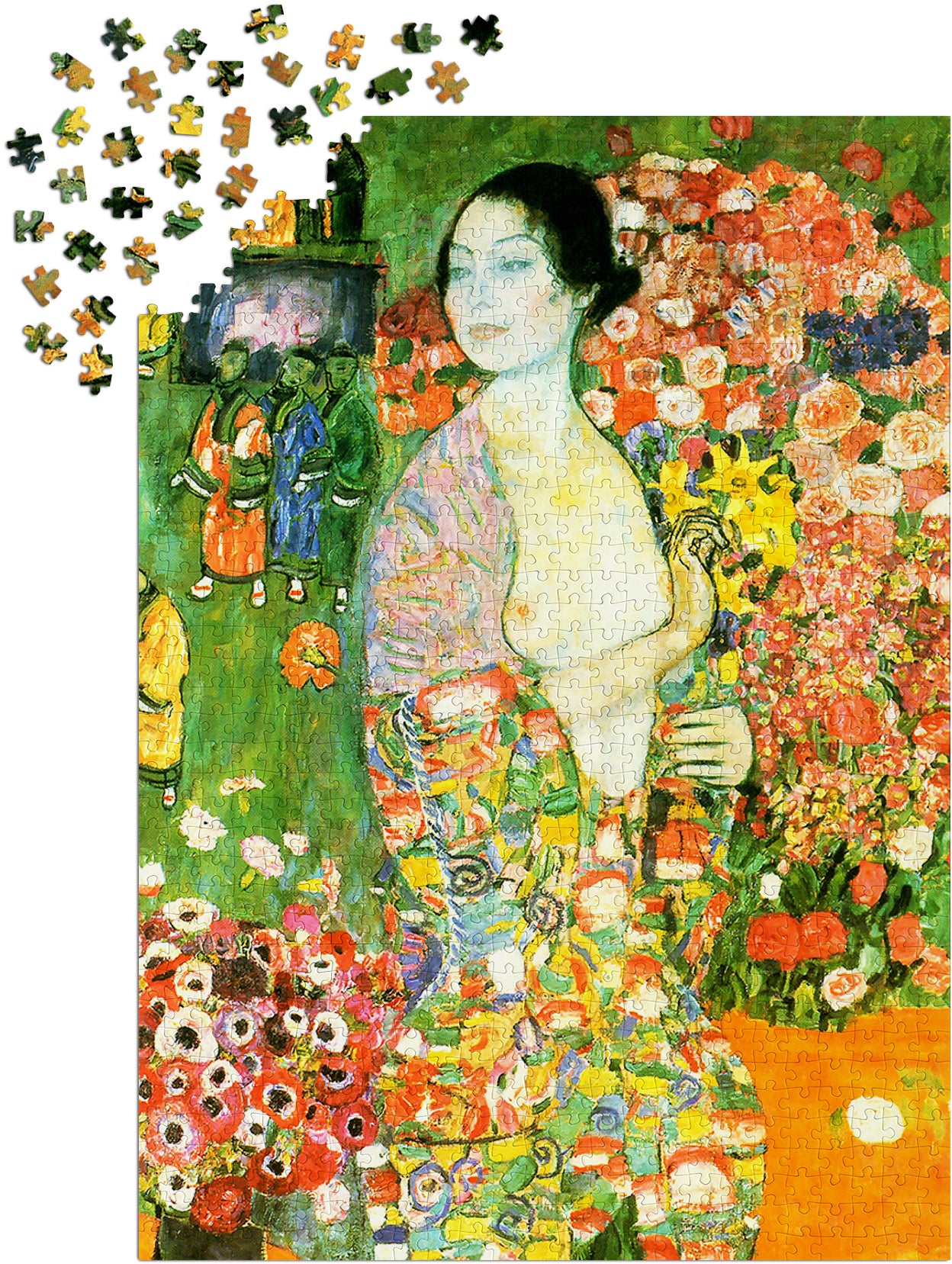 1000 Pieces Jigsaw Puzzle - Gustav Klimt: The Dancer (1389)