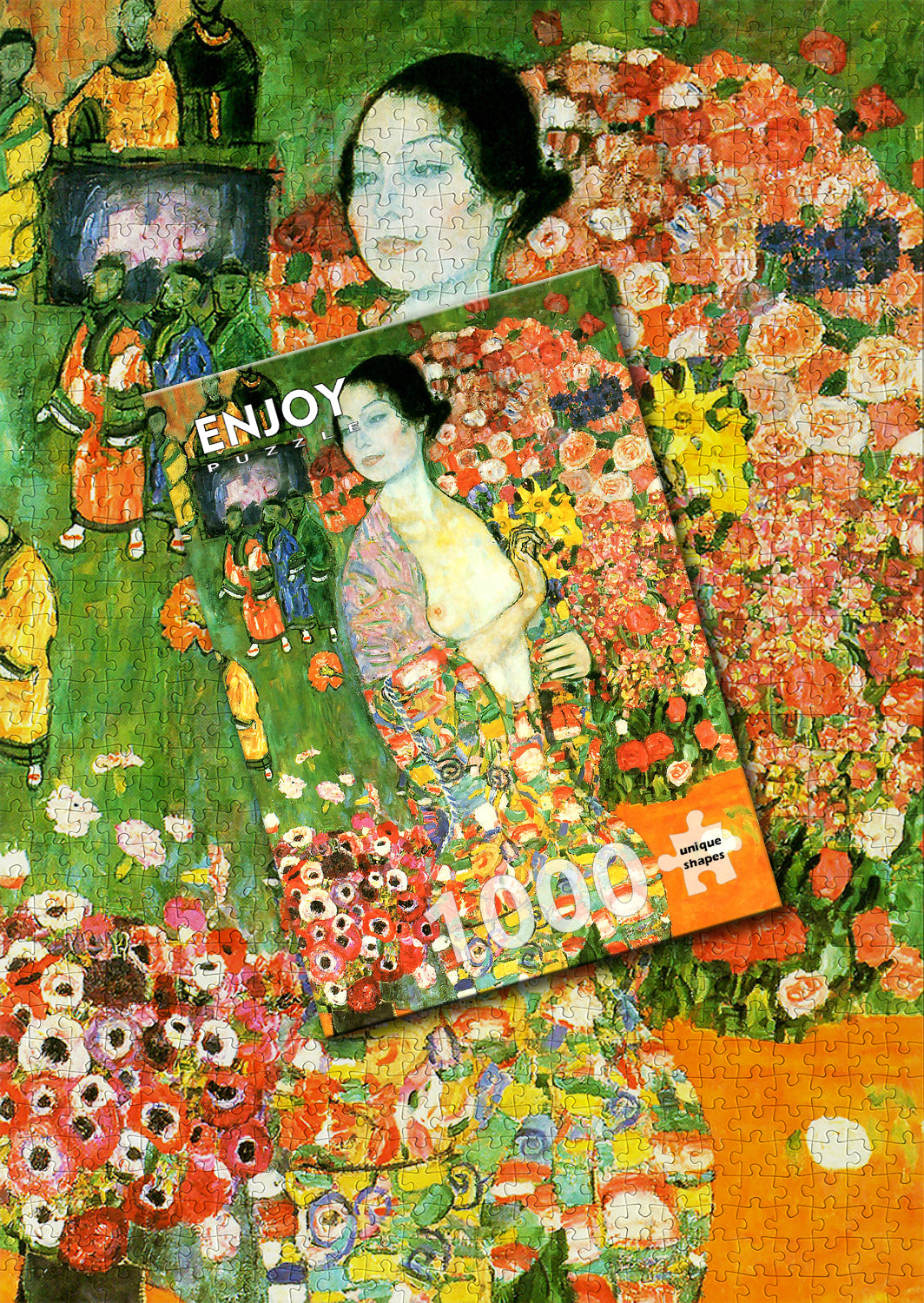1000 Pieces Jigsaw Puzzle - Gustav Klimt: The Dancer (1389)