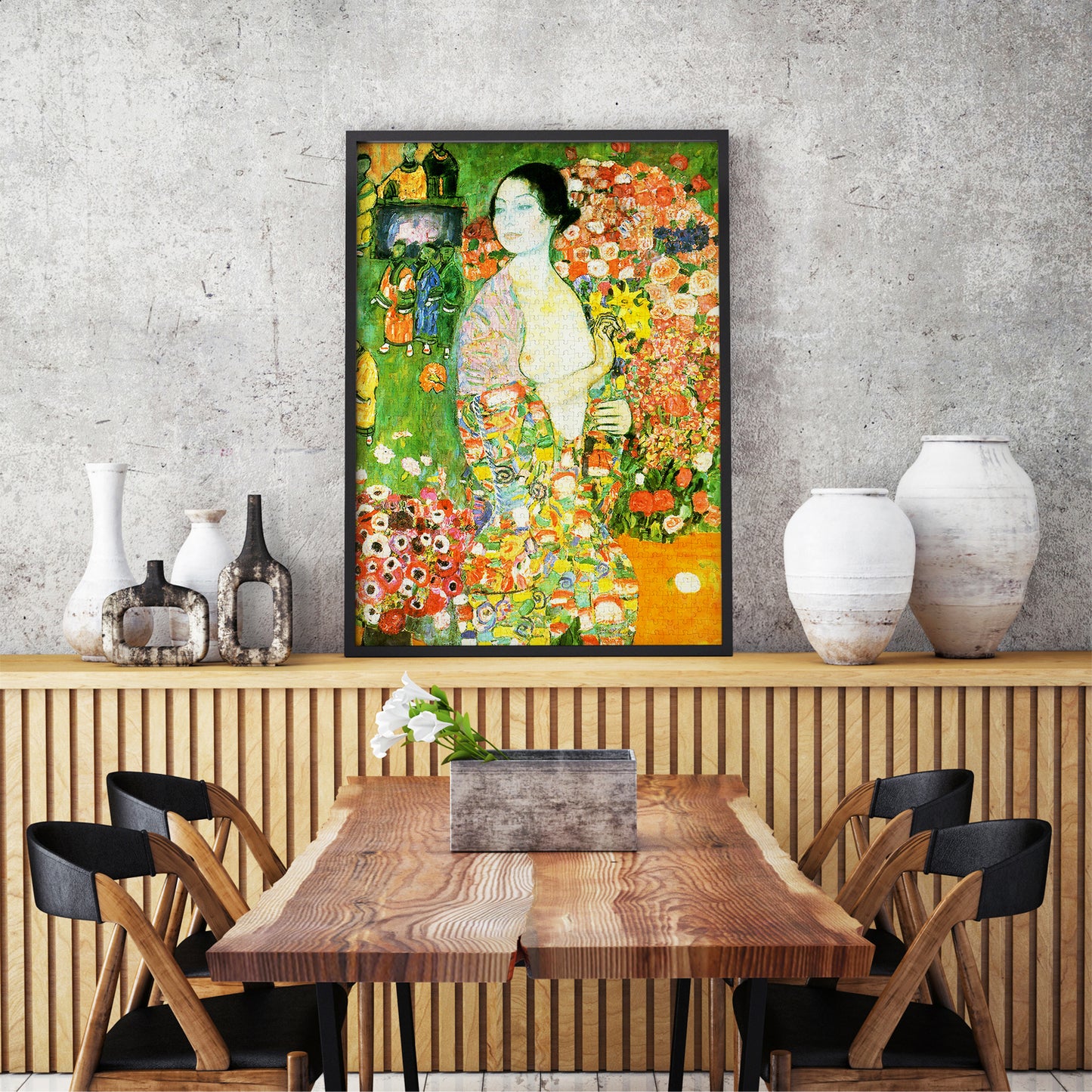 1000 Pieces Jigsaw Puzzle - Gustav Klimt: The Dancer (1389)