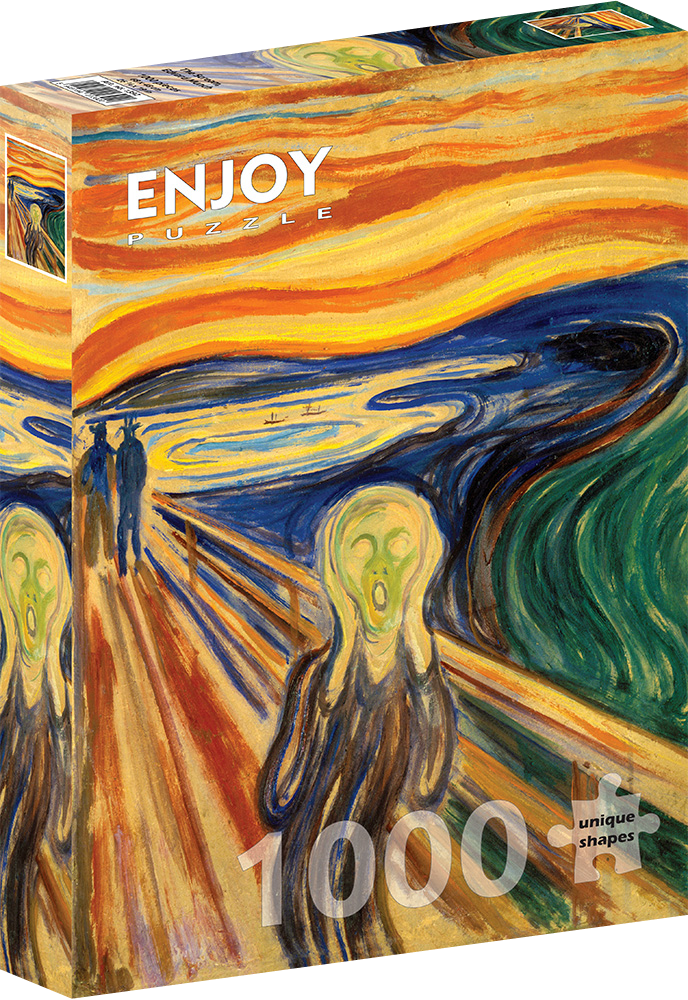 1000 Pieces Jigsaw Puzzle - Edvard Munch: The Scream (1392)