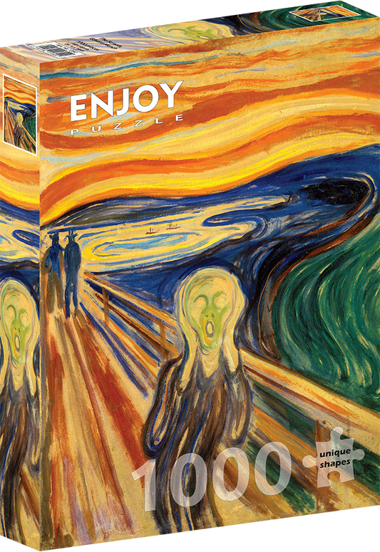 1000 Pieces Jigsaw Puzzle - Edvard Munch: The Scream (1392)